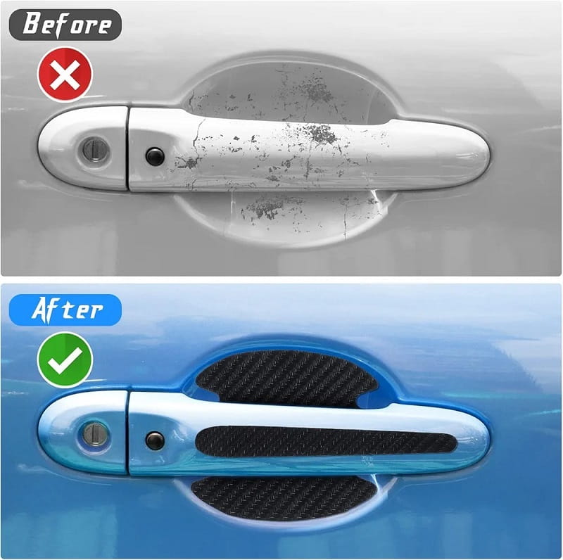 Kit de Protection Anti-Rayures en Silicone pour Poignées de Porte de Voiture – Image 7