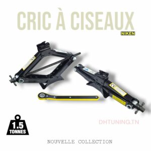 Cric à Ciseaux Universel 1,5 Tonne